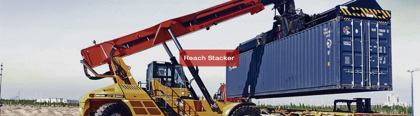 Banner de Reach Stacker